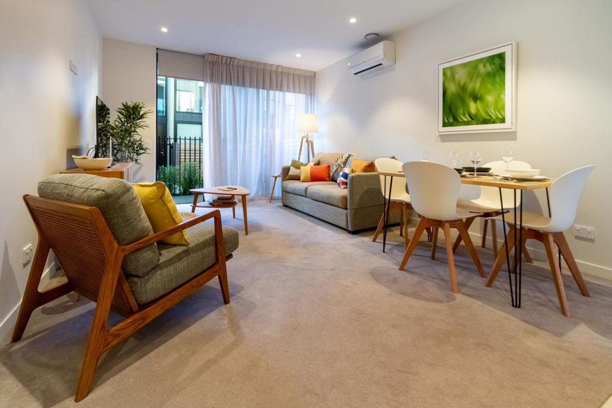 Latimer Square 1 Bed 1 Bath - Single Level Christchurch Eksteriør bilde